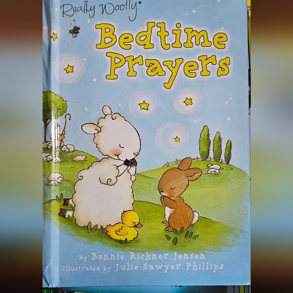 REALLY WOOLLY Bedtime Prayers BoardBook - Blue